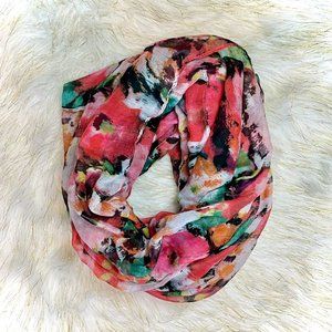 Floral Infinity Scarf